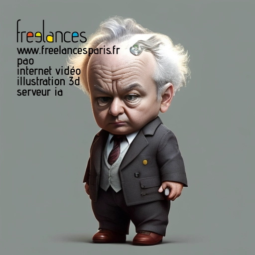 Pao mise en page internet vidéo illustration 3d serveur image IA générative AI freelance paris studio de création magazines 90LEIH41